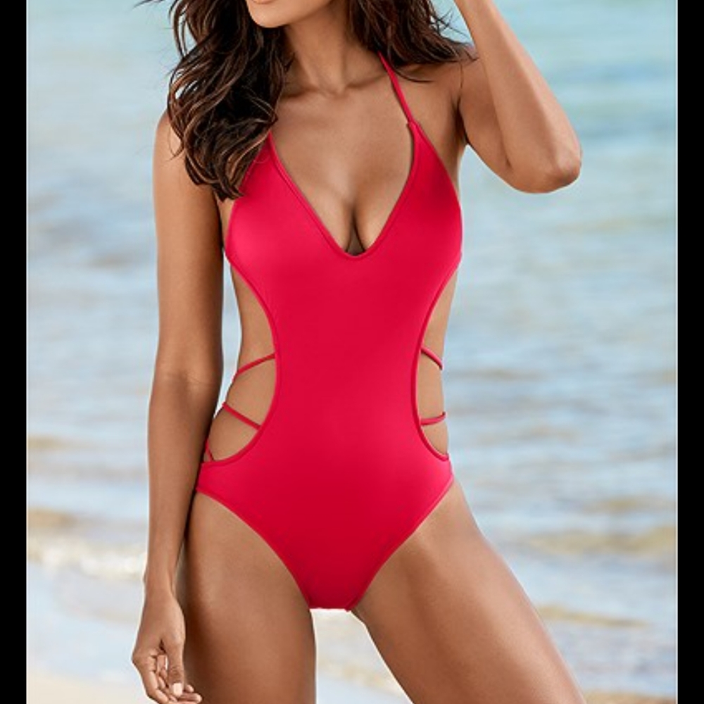 NEW VENUS RED MONOKINI STYLE SPELLBOUND